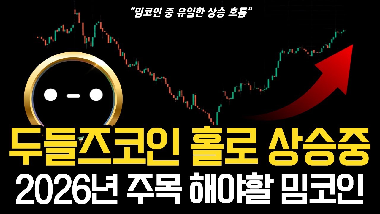 두들즈코인 독자적 상승 흐름! 2026년 주목해야 하는 이유 #두들즈코인