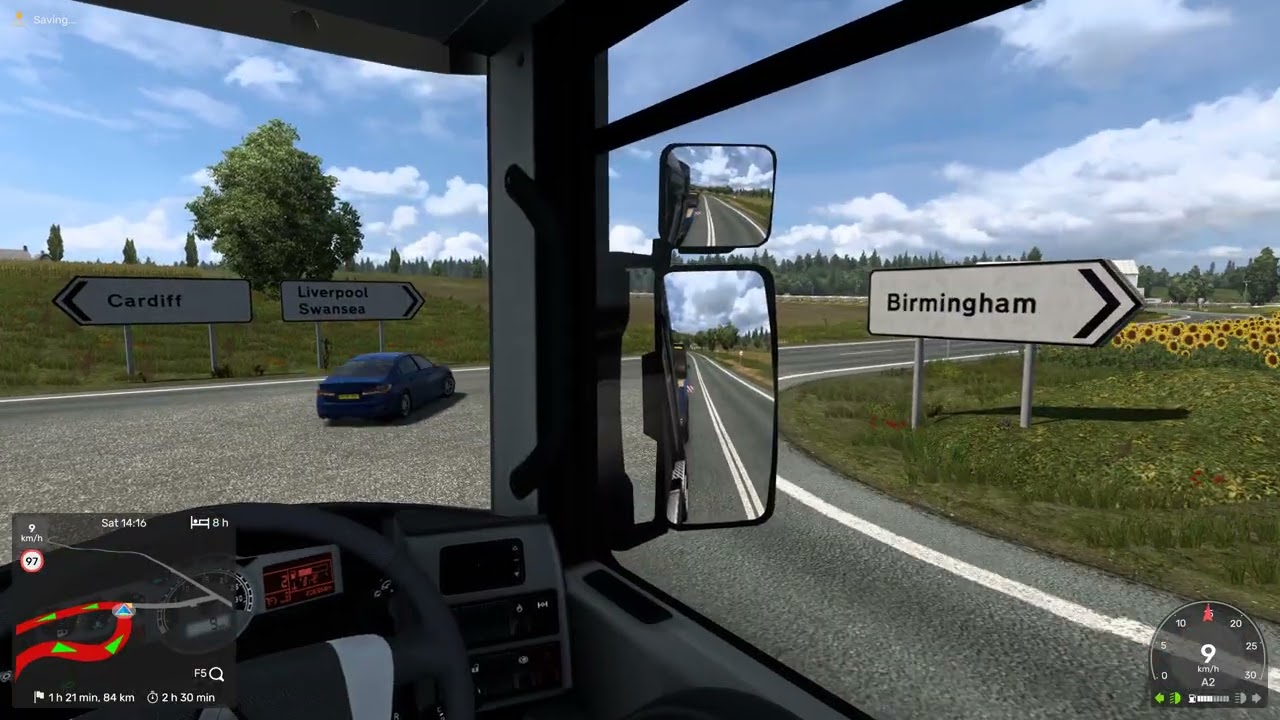 Euro Truck Simulator 2 Delivery crawler carrier across United Kingdom (10 t) №5