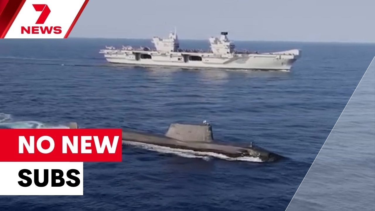 Australia set to receive secondhand nuclear submarines in AUKUS deal | 7NEWS