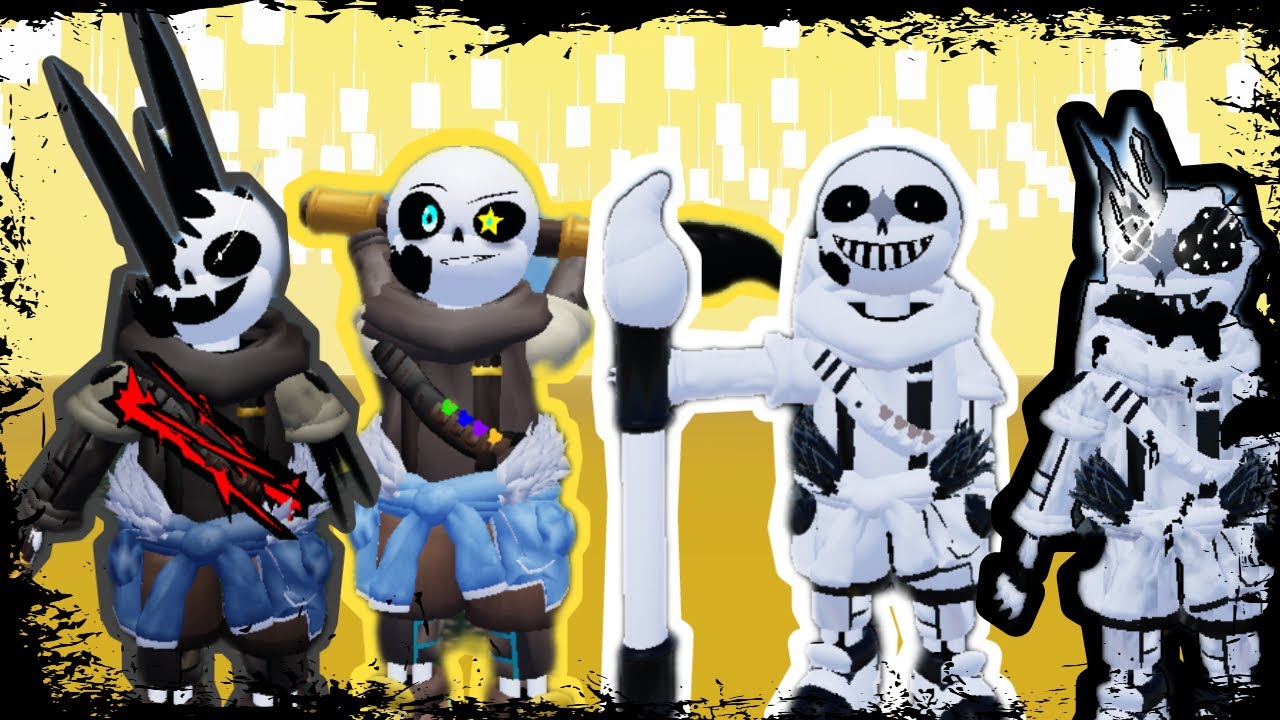 [ INK UPDATE PART 2 ] Ink Requims/Monochrome Ink Sans Skin Showcase ( Undertale Timeline Collapse )
