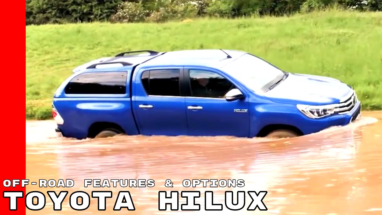 Внедорожные характеристики и опции Toyota Hilux
