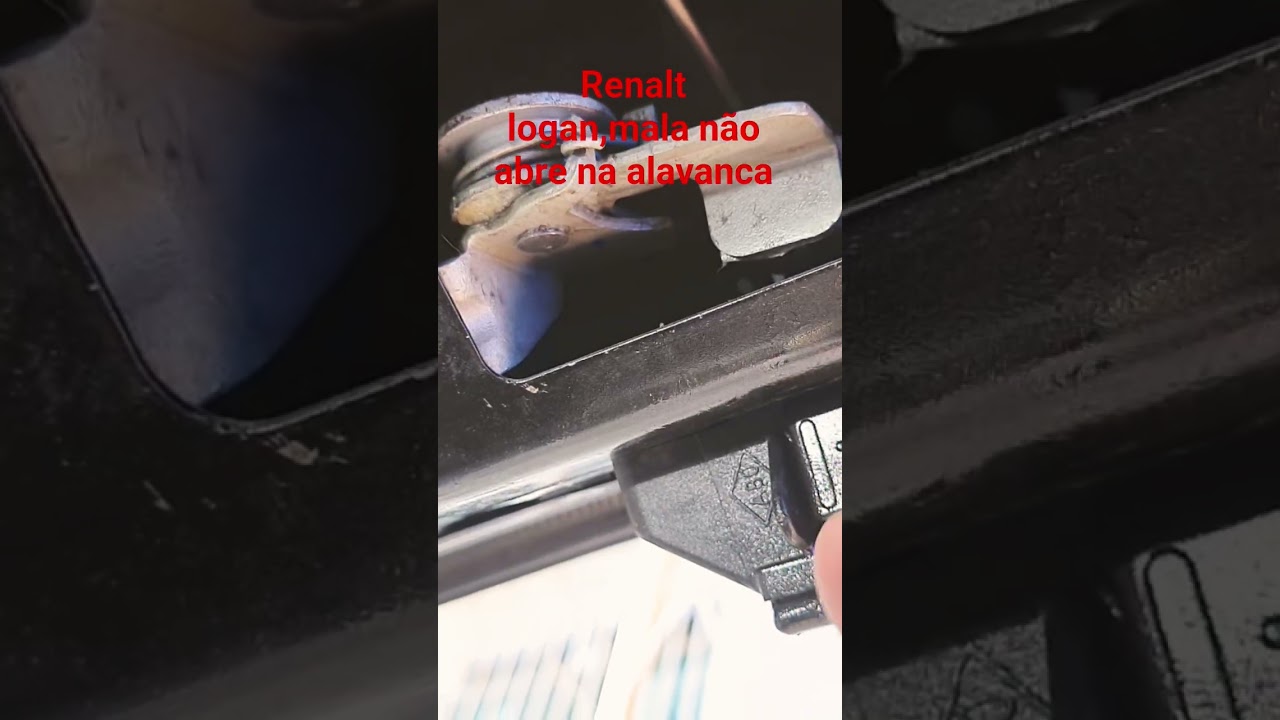 Renalt Logan mala não abre na alavanca #logan #renalt #comoresolver