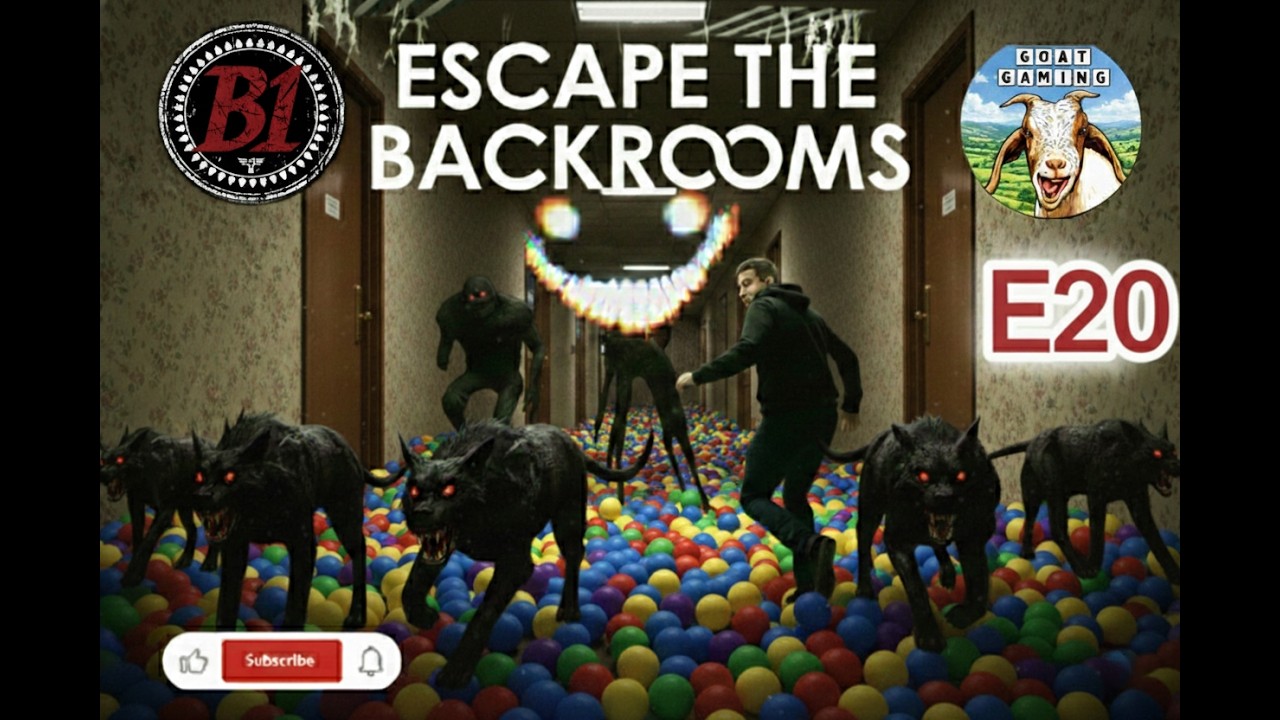 Escape the Backrooms E20 | These Birthday Guests Won't LEAVE ME ALONE!!!!!!