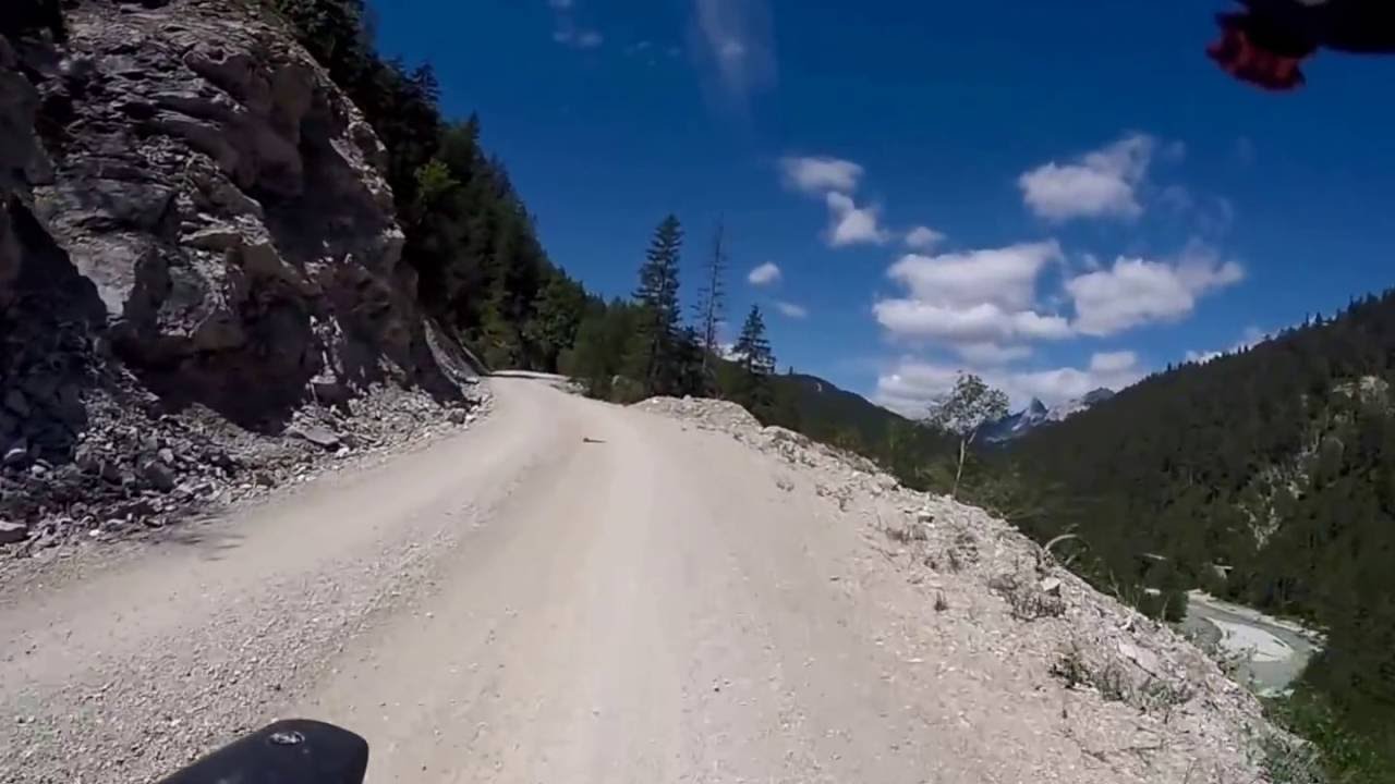 MTB-Trip, von Mittenwald zur Möslalm im Karwendel