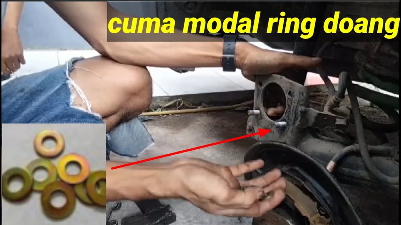 cara camber roda belakang mobil