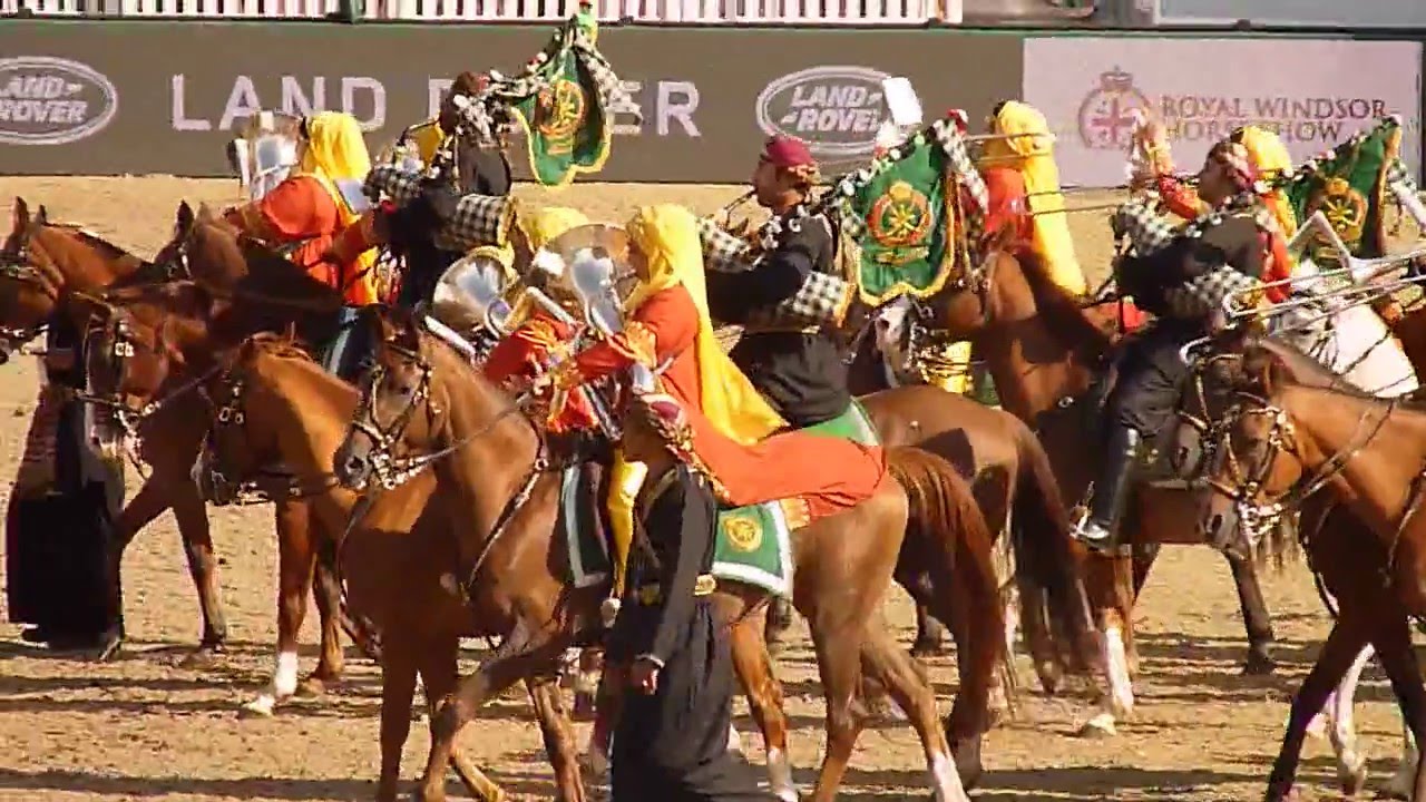 Oman Royal Cavalry musical ride