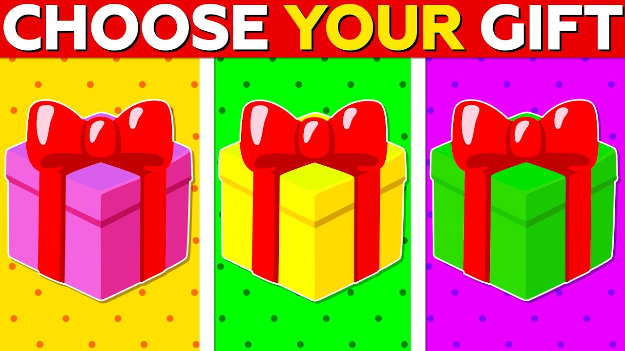 Choose Your Gift! 🎁 Test Your Luck! 🍀