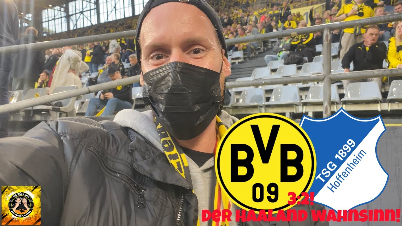 Borussia Dortmund vs. TSG Hoffenheim | BVB Stadionvlog 🖤💛 | Haaland! Emotionen! Ausrasten! 😱