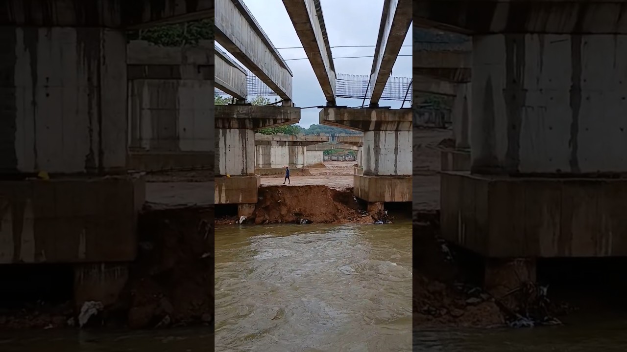 NH 66 attingal bypass kollampuzha bridge