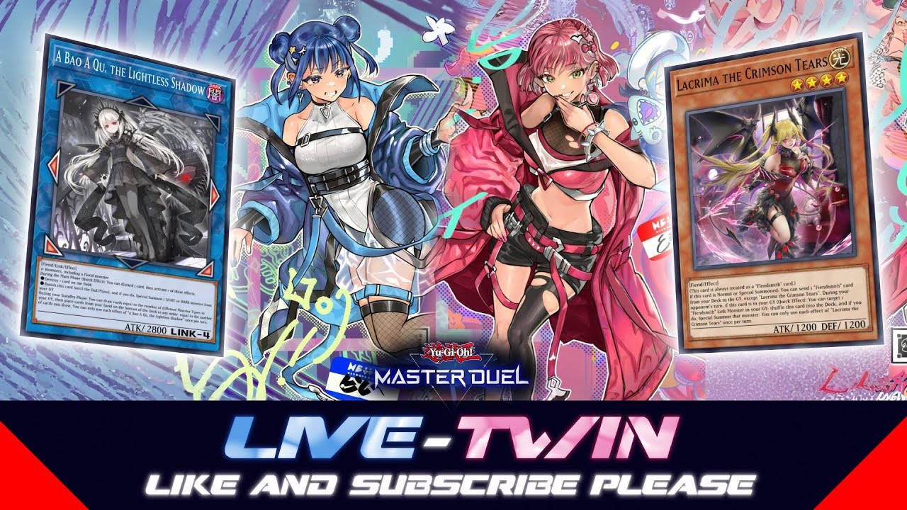 LIVE TWIN - NEW SUPPORT FOR UNDERRATED LINK DECK ‼️ [Yu-Gi-Oh! Master Duel]​