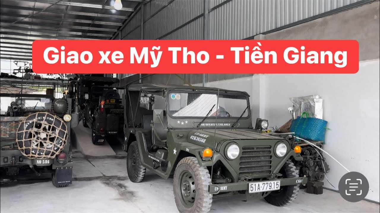 Giao Sh Về Tiền Giang Đột Nhập Garage Xe Jeep Cổ Của A Khách Mỹ Tho | Lysport
