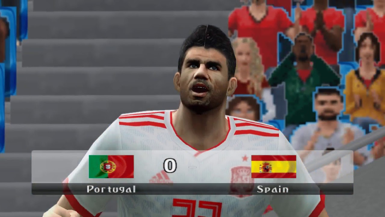 World cup 2018 Spain Portugal SOCHI stadium PES6 patch stonecold