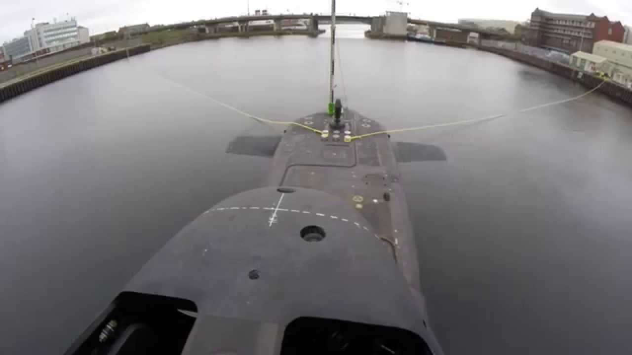 Royal Navy&rsquo;s new hunter-killer submarines HMS Artful Maiden Dive