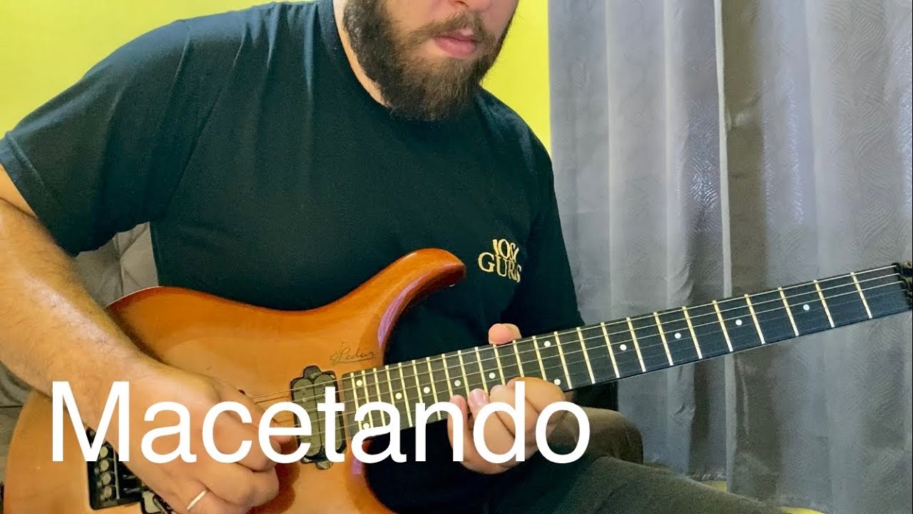 Macetando - Ivete Sangalo Part. Ludmilla - Guitarra Cover - Especial Carnaval - Luiz Eduardo Zebu
