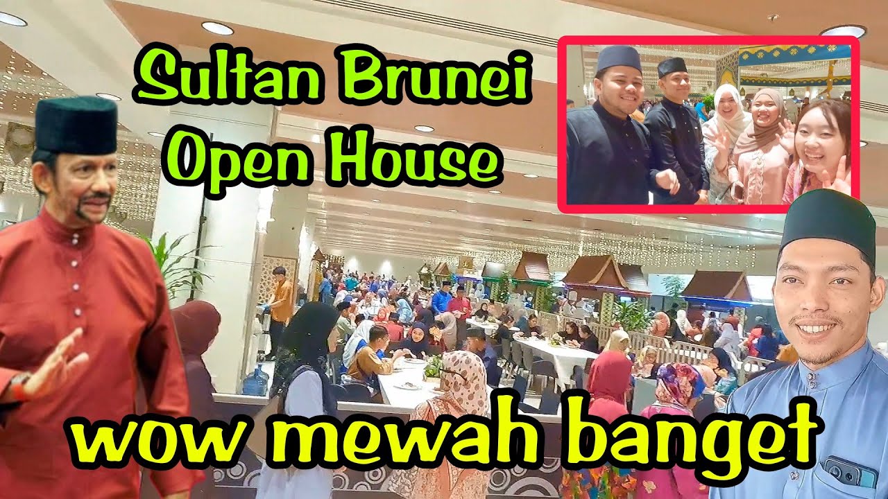 Open House Sultan Brunei: Pertama Kali Masuk Istana Termegah di Dunia!