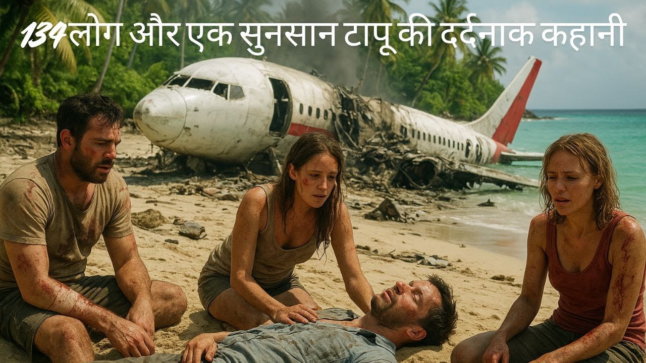 134 लोग और एक सुनसान टापू की दर्दनाक कहानी 💔 // 134 people Survival Story on a deserted Island hindi
