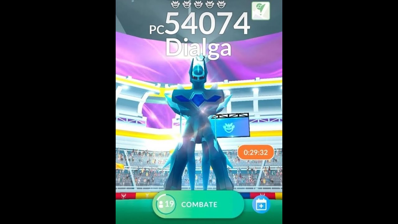 Invitaciones a incursiones de Dialga Origen Mega Kangaskhan Lopunny Raid invite host Pokemon GO