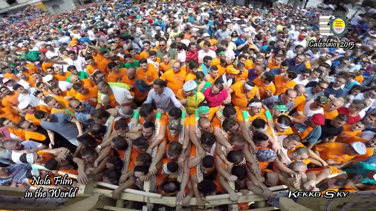 Nola Piazza Calzolaio 2015 Paranza Pollicino