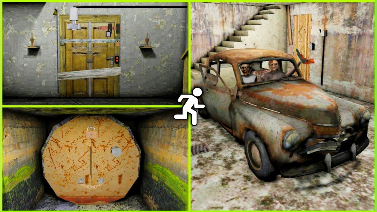 Granny Revamp All Escape..😂| الهروب من جميع الأماكن