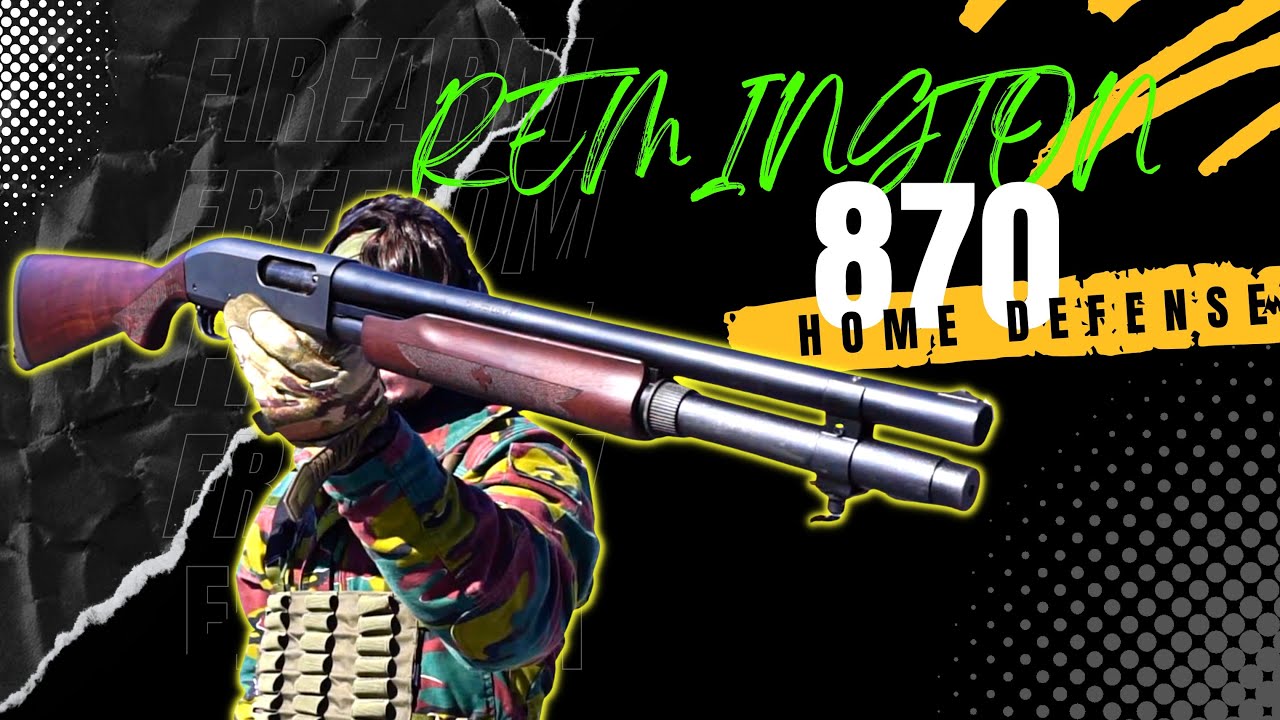 НОВАЯ модель Remington 870 Retro для домашней обороны (первые впечатления)!