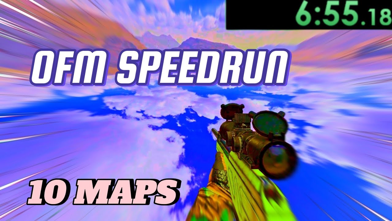 First Ever Out of Maps Speedrun! (6:55 *WR*) [Bullet Force]