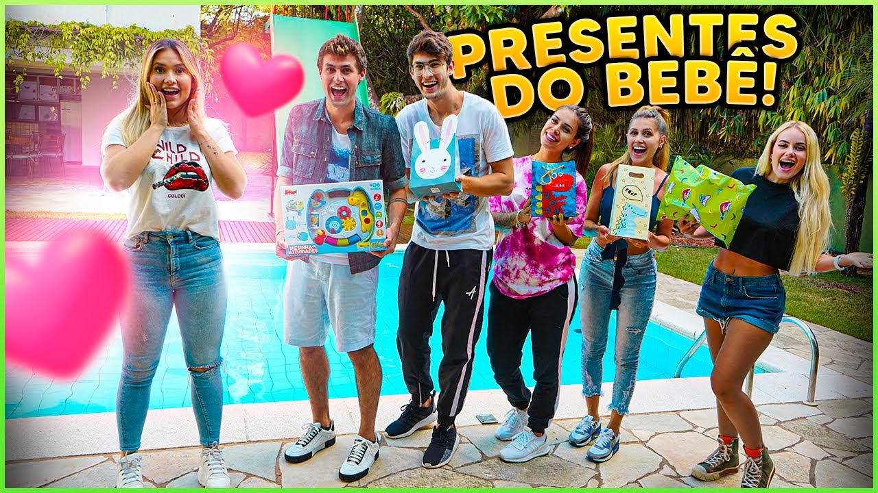 TODOS DA CASA COMPRARAM PRESENTES PARA O BEBÊ DA MINHA EX NAMORADA!! [ REZENDE EVIL ]