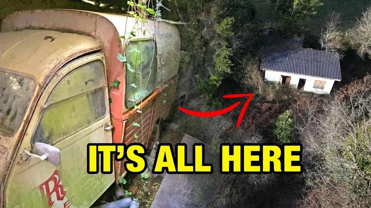 I Found an Abandoned House AND Cabin—with a Shocking Surprise Inside!