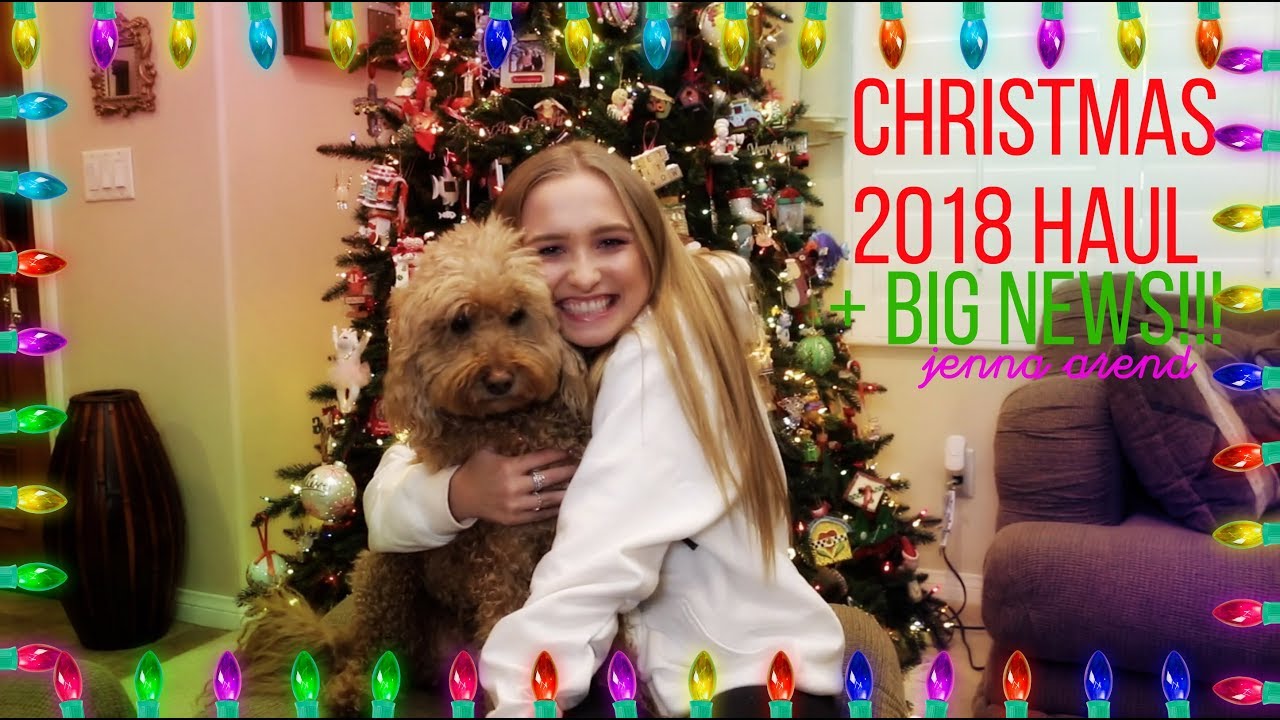 CHRISTMAS HAUL 2018!!! + BIG NEWS!!!