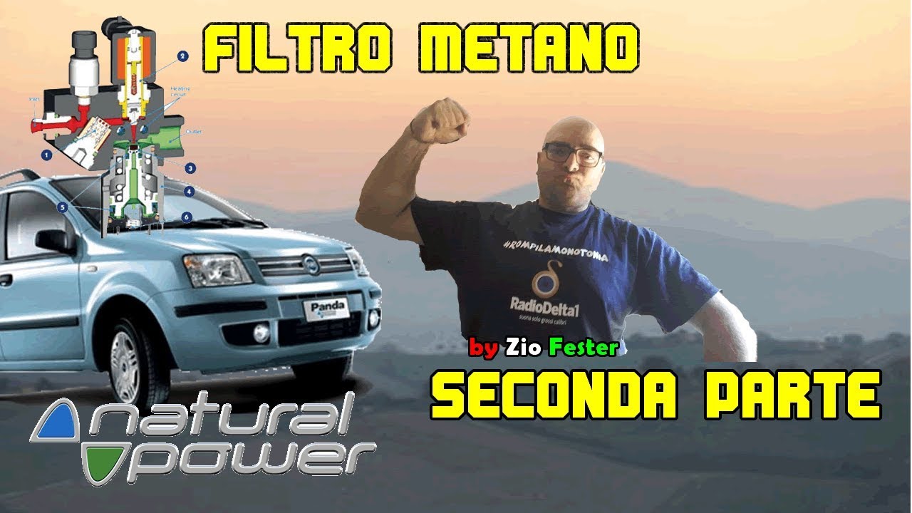 Spurgo Filtro metano  PANDA Seconda Parte