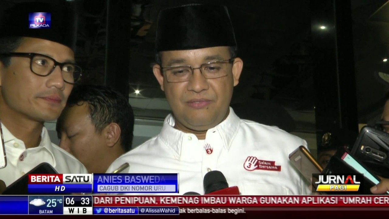 Anies Berharap Debat Cagub Kedua Nanti Ada Tambahan Waktu