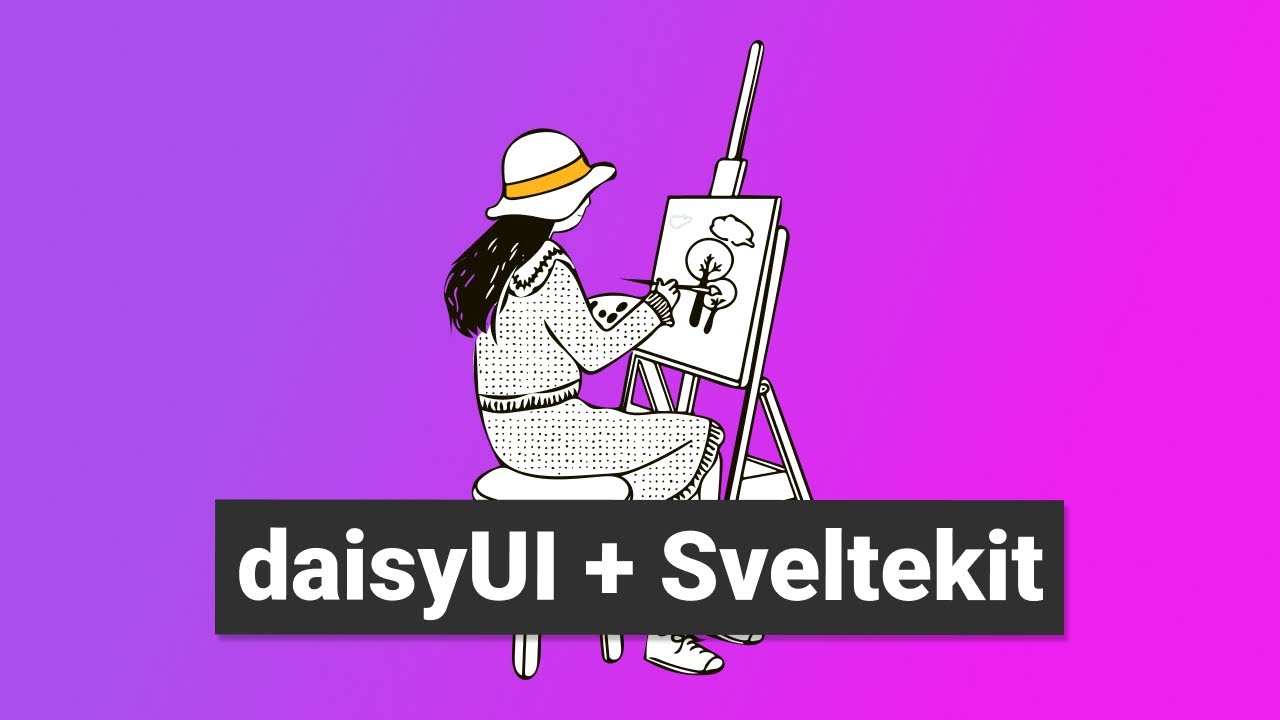 How to use daisyUI in SvelteKit?