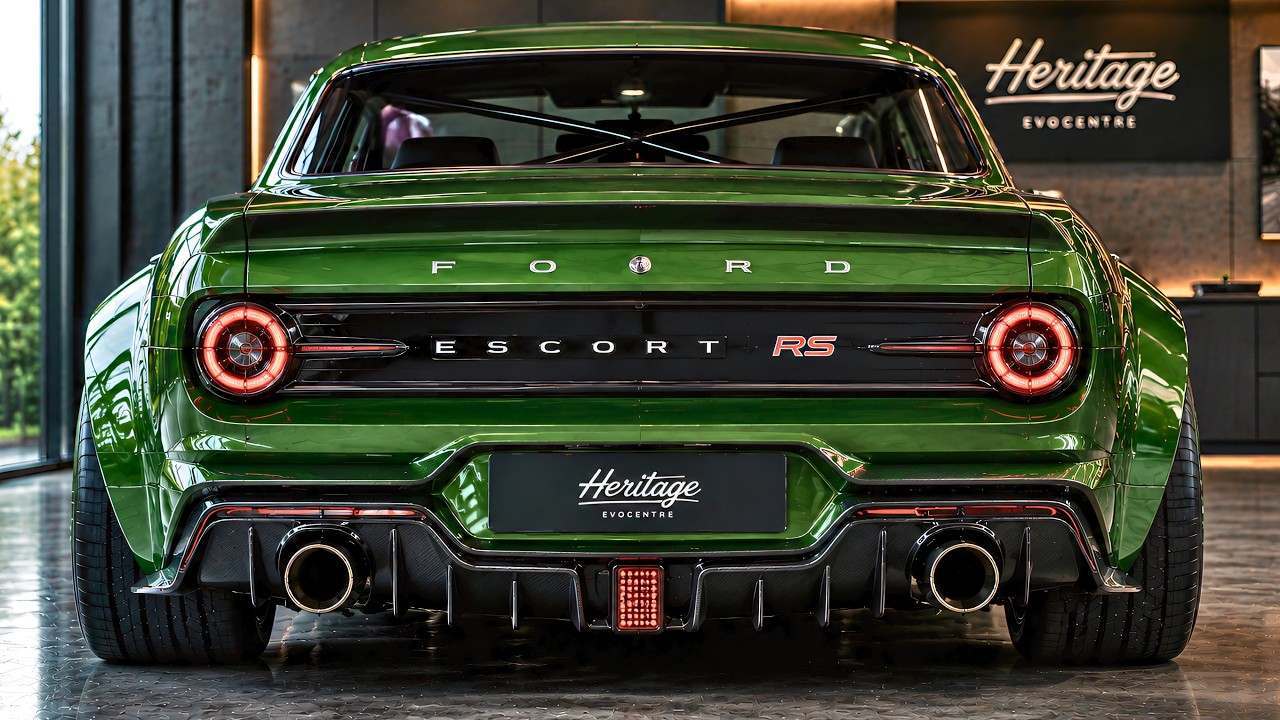 Ford Escort Mk1 RS 2027 вернулся... И он выглядит просто безумно!