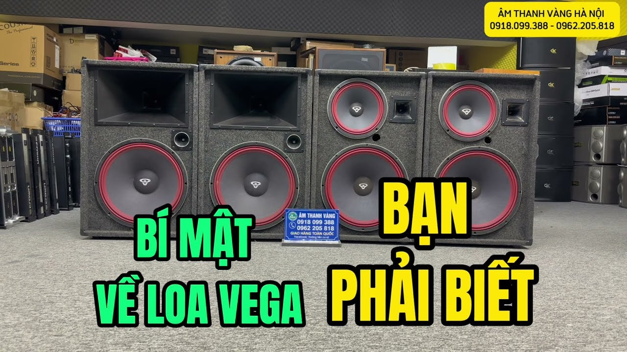 SỰ THẬT VỀ LOA VEGA, KHÔNG AI NÓI VỚI BẠN ĐIỀU NÀY ĐÂU, GIỜ BIẾT CHƯA MUỘN