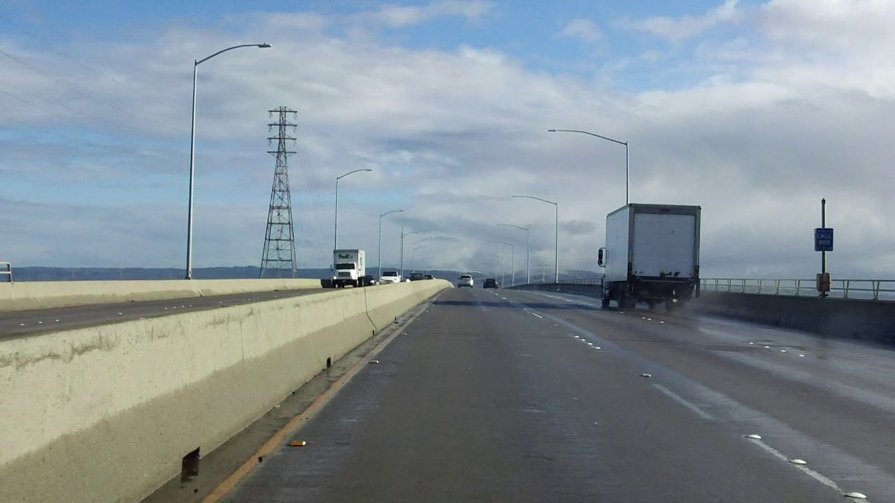 Dumbarton Bridge eastbound