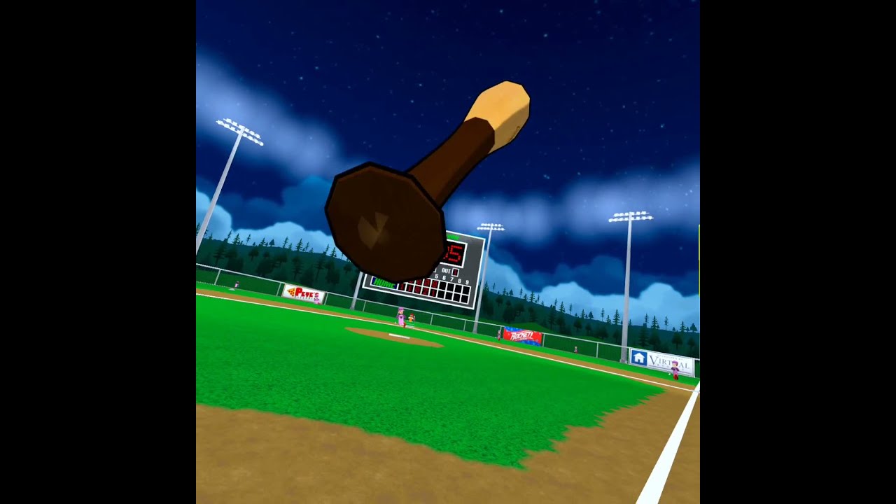 Totally Baseball VR Full 9 Inning Game