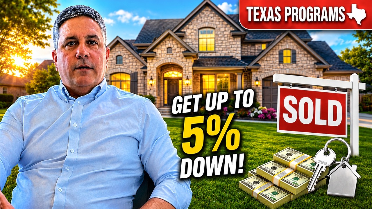 Texas Down Payment Assistance Explained | Get Up to 5% Toward Your Home!