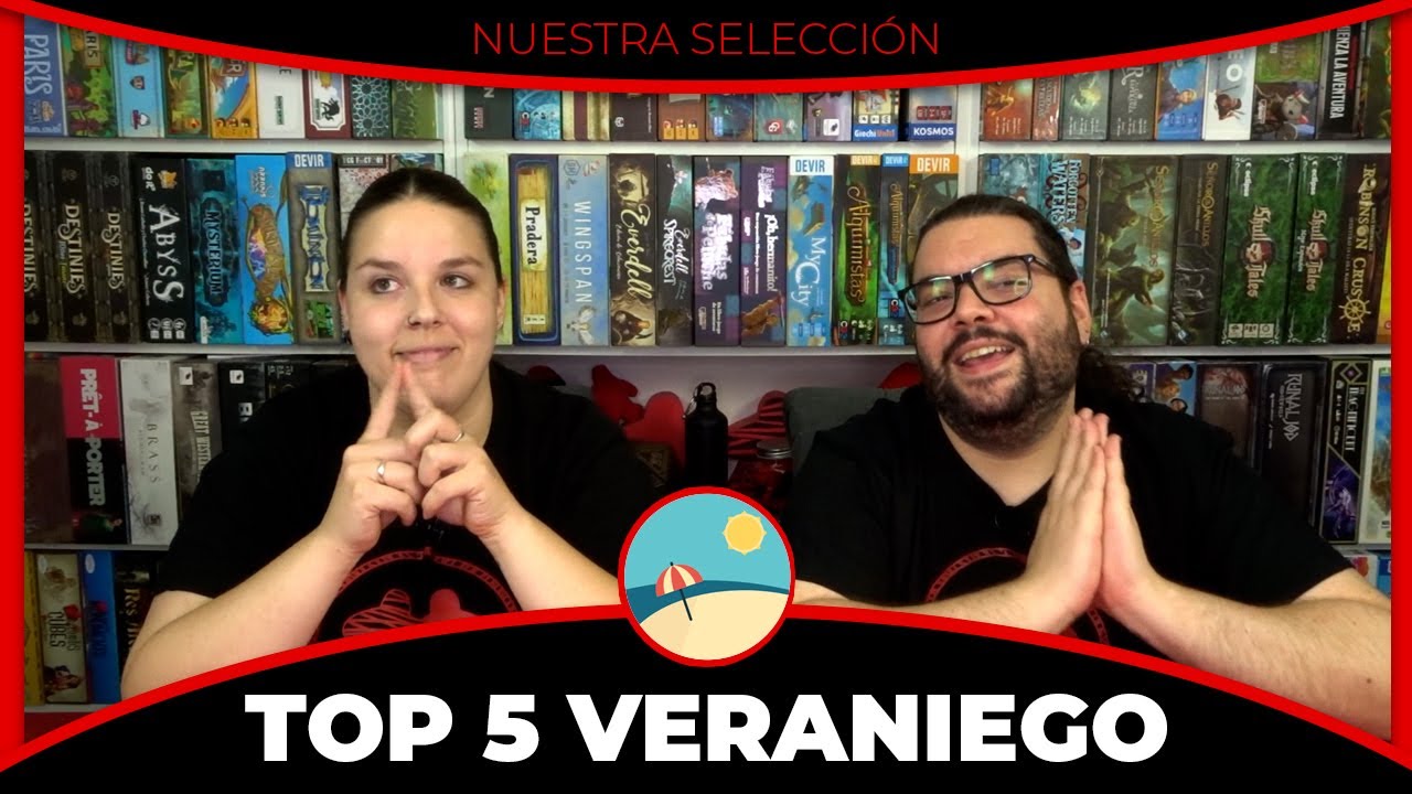 🔝 TOP 5 🔝 Juegos de Mesa para el ☀️Verano☀️ 2021