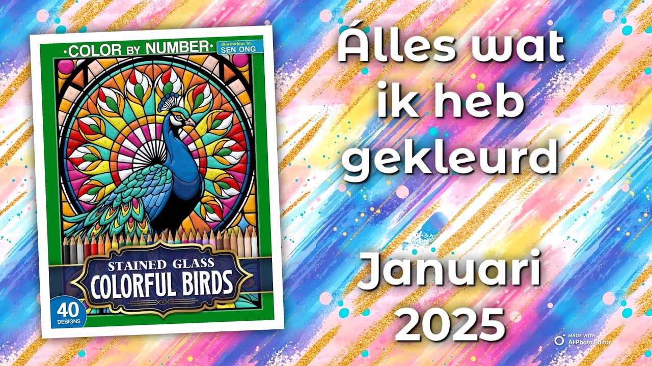 Álles Wat Ik Heb Gekleurd! || Januari 2025