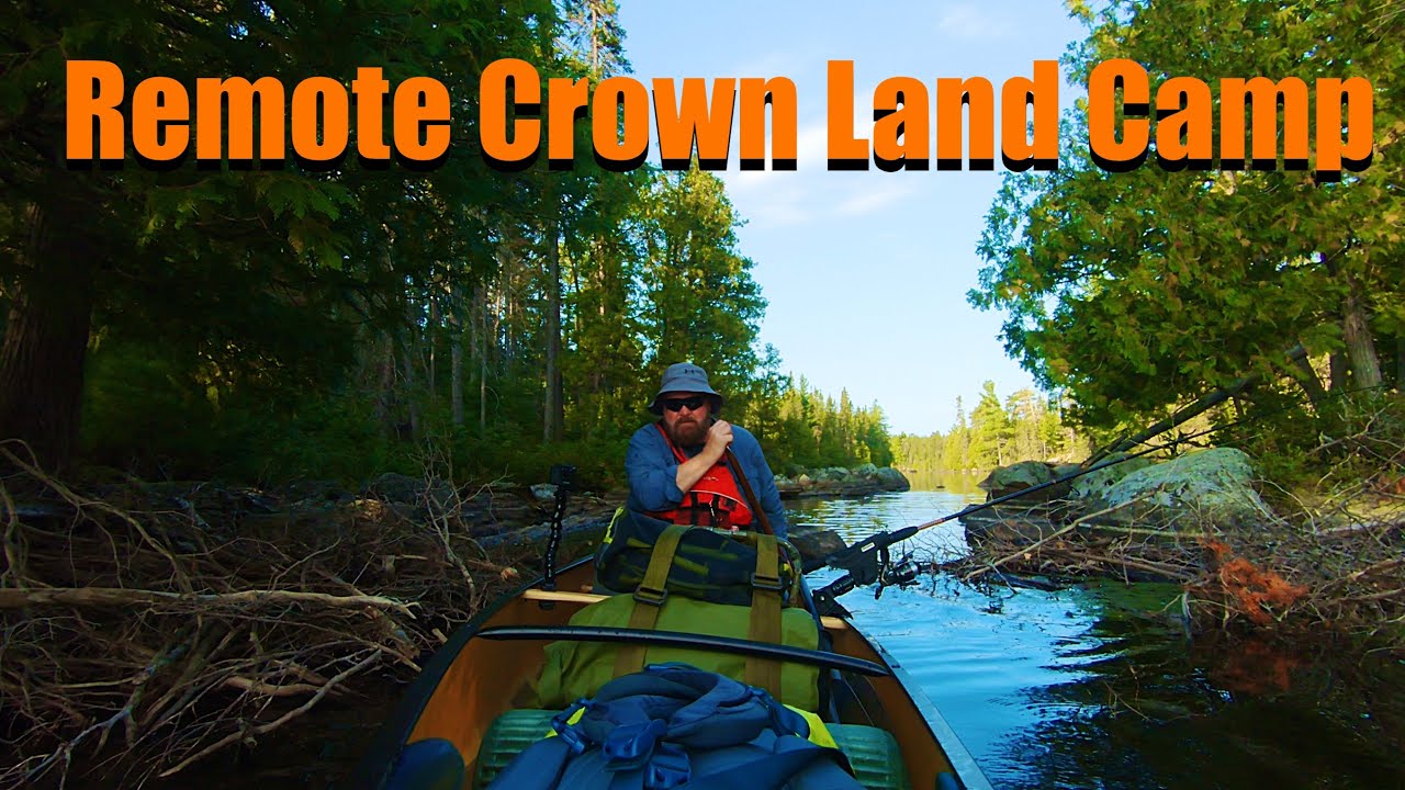 Portage to Remote Lake | Crown Land Canoe Camping 