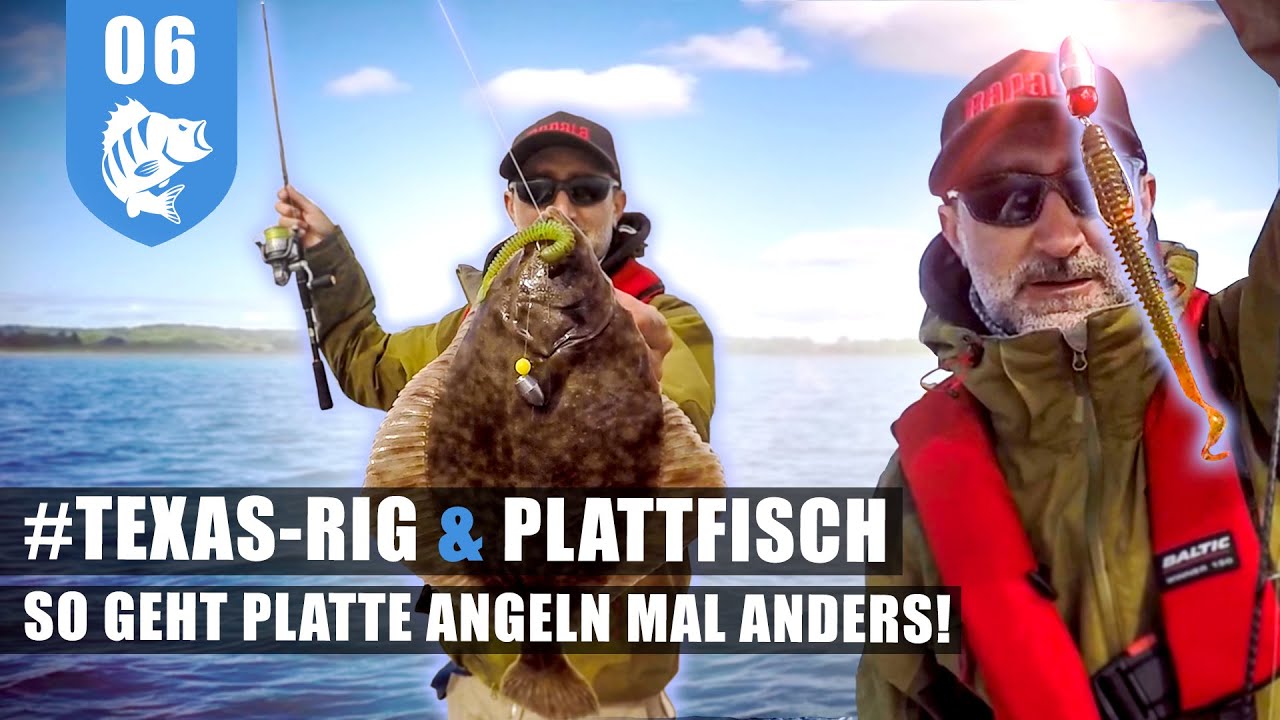 PLATTFISCH-Zocken mit dem TEXAS-RIG
