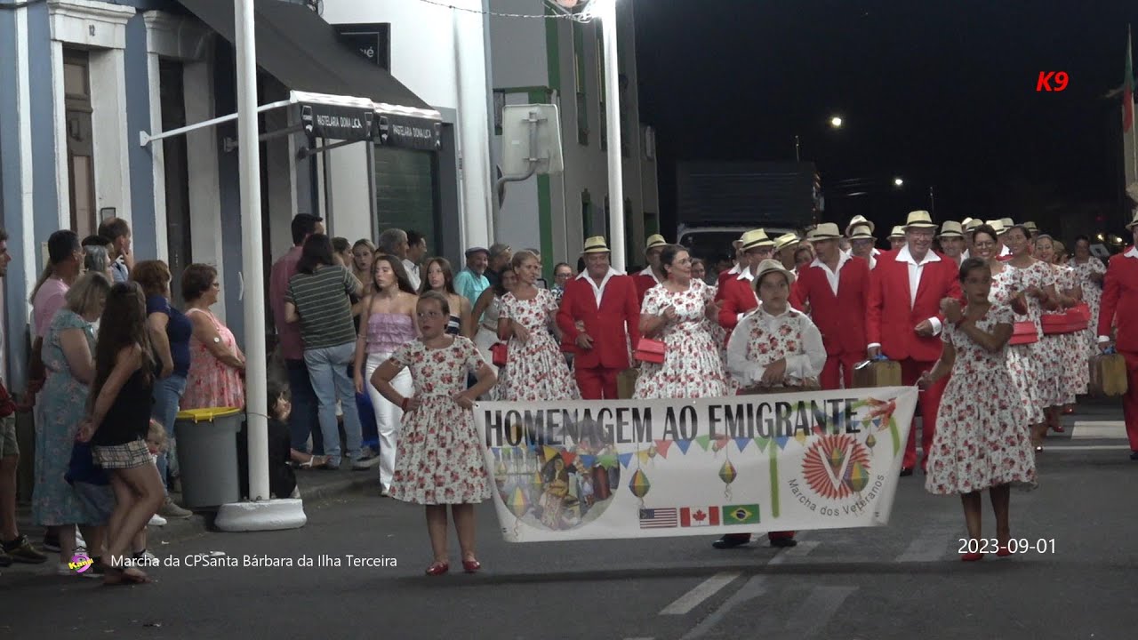 Marcha  dos Veteranos nas Festas de Santa Bárbara-Ilha Terceira (2023-09-01)