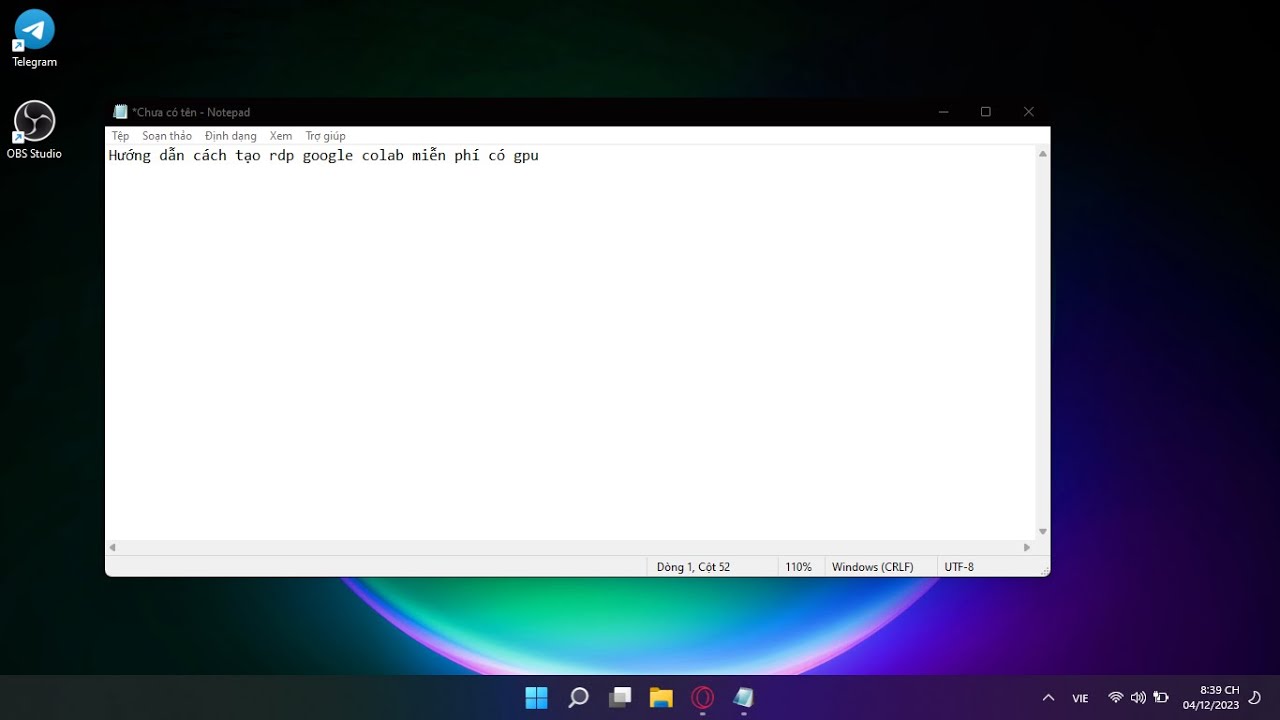 C&aacute;ch tạo rdp của google colab ho&agrave;n to&agrave;n MIỄN PH&Iacute; c&oacute; GPU