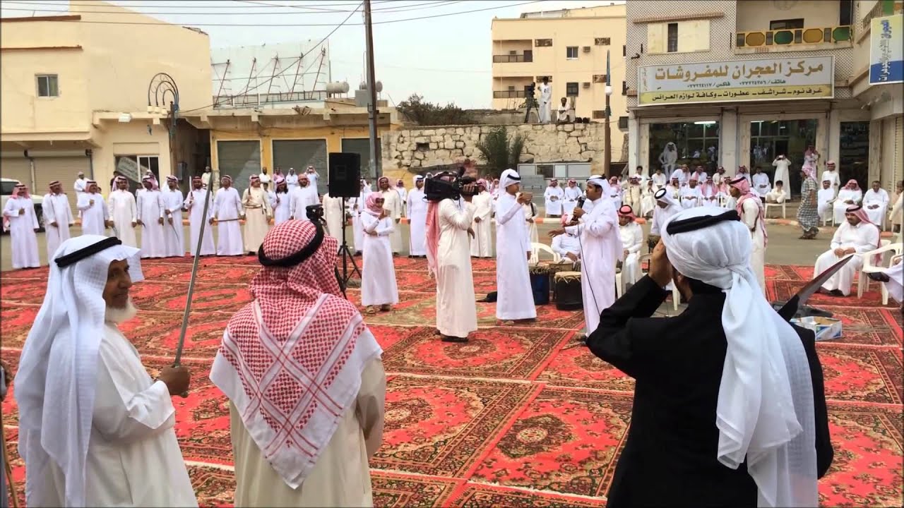 عرضة بلجرشي ( الجمعة 19 / 10 / 1435 هـ )