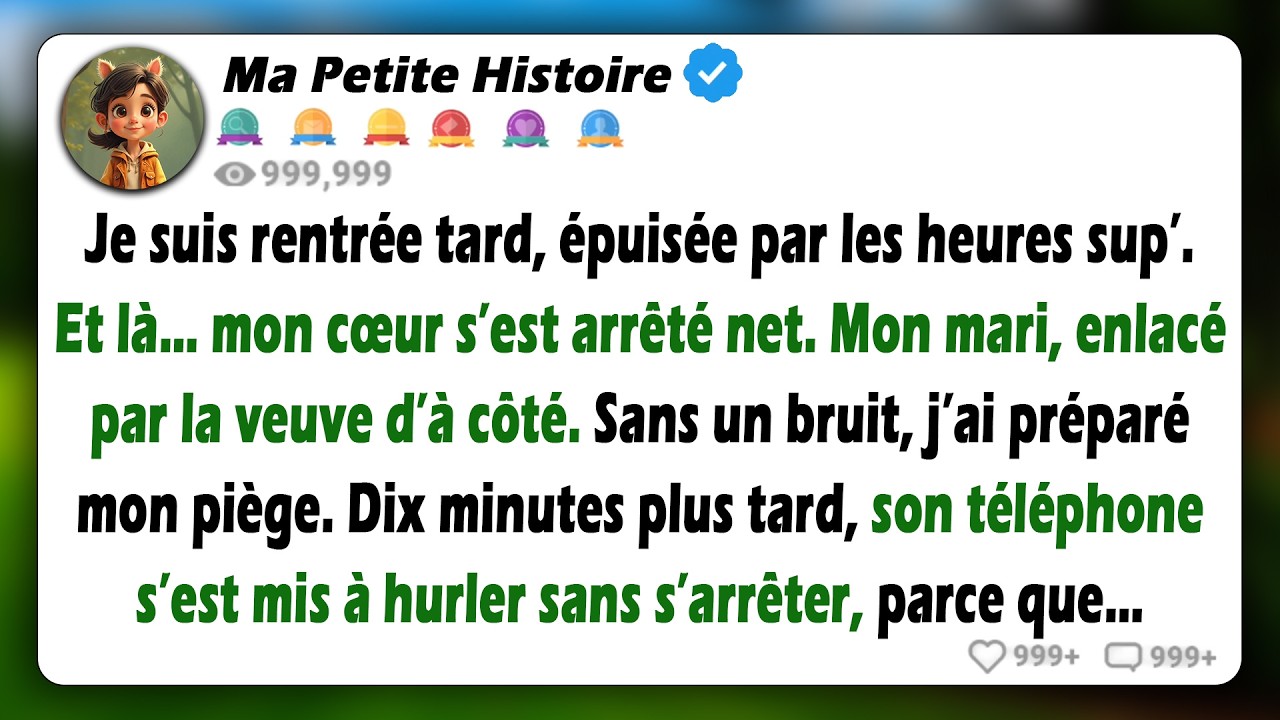 Quand je suis rentr&eacute;e apr&egrave;s mes heures suppl&eacute;mentaires, j&rsquo;ai trembl&eacute; de stupeur en voyant mon mari..