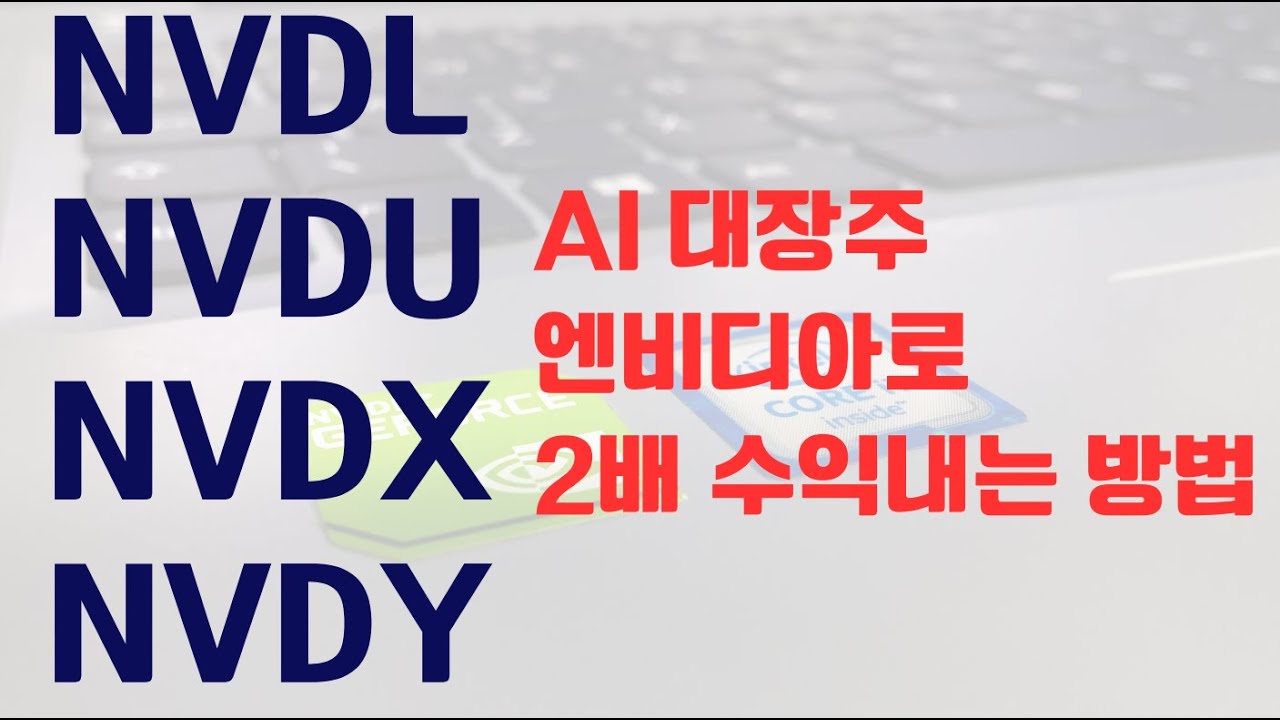 [미국주식] AI대장주 엔비디아로 2배 수익내는 방법(ft. NVDL, NVDU, NVDX, NVDY)