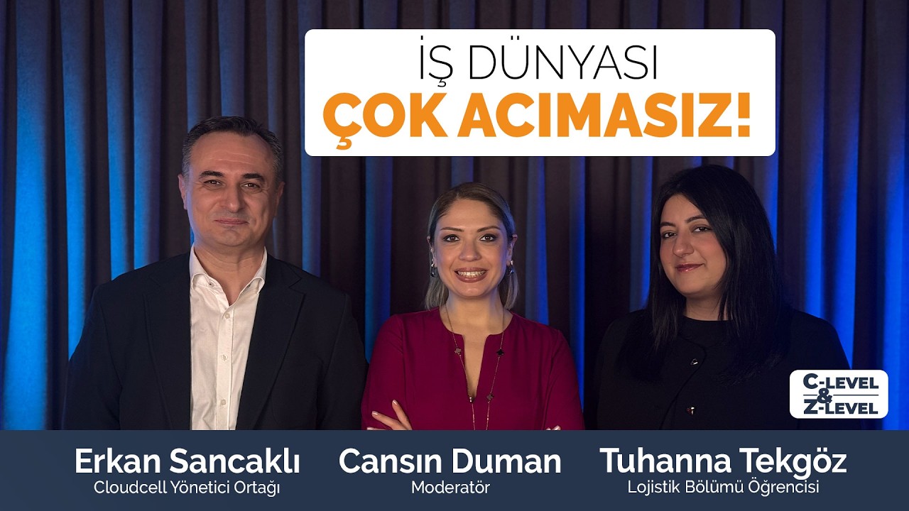 C-Level & Z-Level | 2. Bölüm – Konuklar; Erkan Sancaklı & Tuhanna Tekgöz