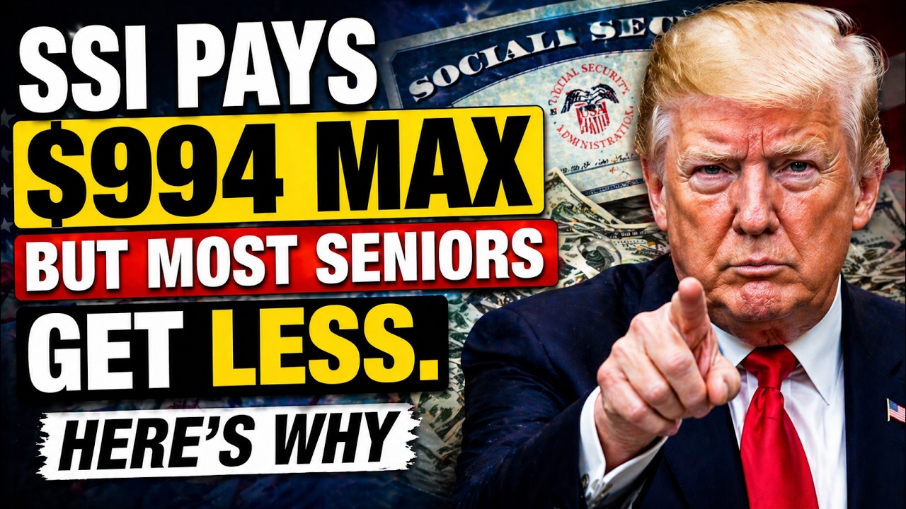 SSI Pays $994 Max &mdash; But Most Seniors Get Less. Here's Why