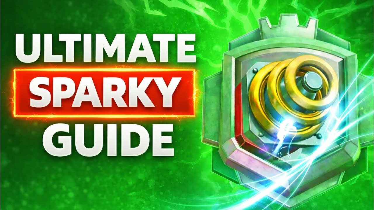THE *ULTIMATE* 🏆 SPARKY GUIDE | How To Play Sparky in Clash Royale