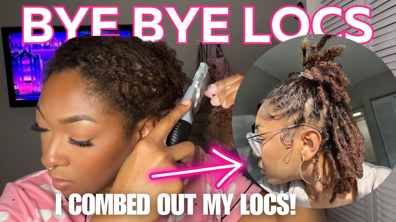 I Combed Out My Locs!! | Length Retention + How Much Hair I Lost