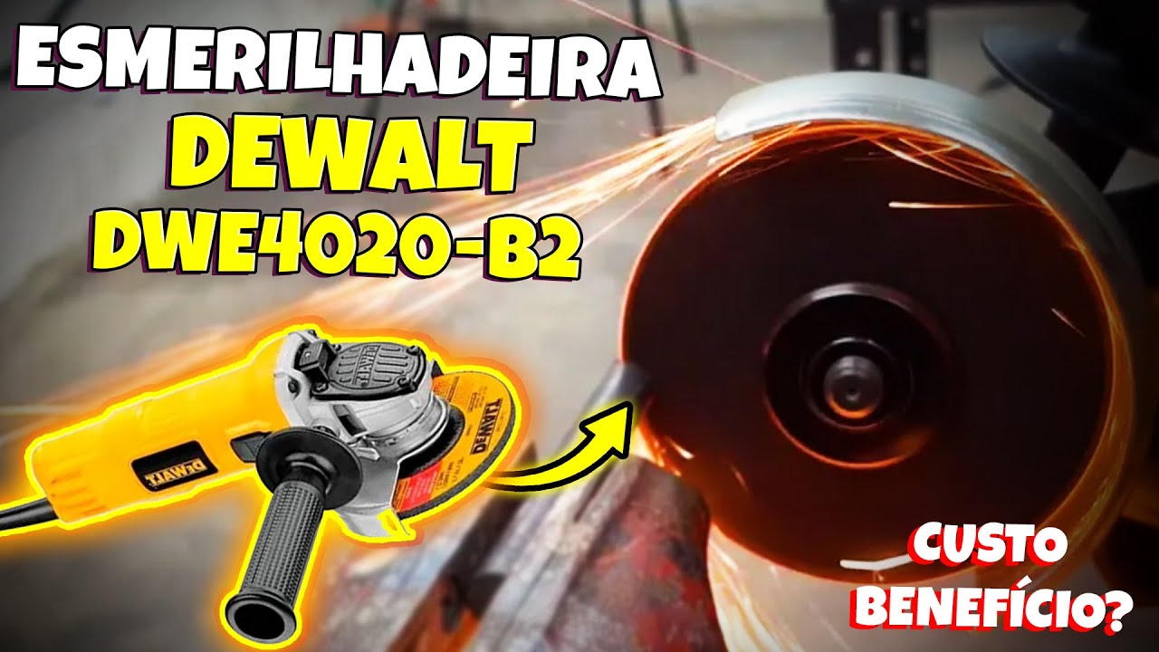 • ESMERILHADEIRA ANGULAR DEWALT - DWE4020-B2 •